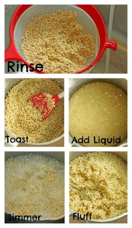 How to Cook Super Fluffy Quinoa. Make the perfect quinoa with these simple tips!